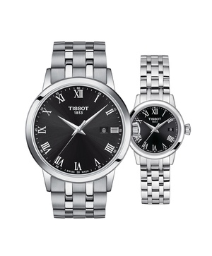 Đồng hồ đôi Tissot Classic Dream T129.410.11.053.00 và T129.210.11.053.00