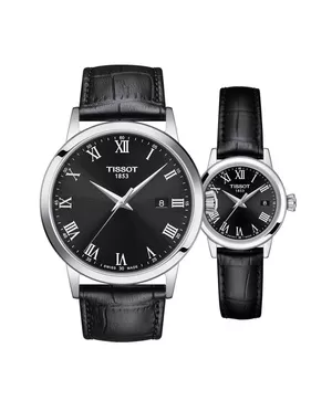 Đồng hồ đôi Tissot Classic Dream T129.410.16.053.00 và T129.210.16.053.00