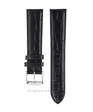 Dây da ZRC-ROCHET Charleston 19-18 Đen 5491901ST