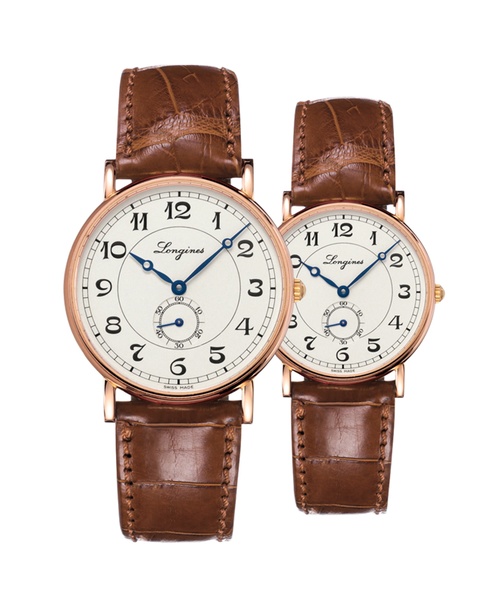 Đồng hồ đôi Longines Présence Heritage L4.785.8.73.2 và L4.767.8.73.2