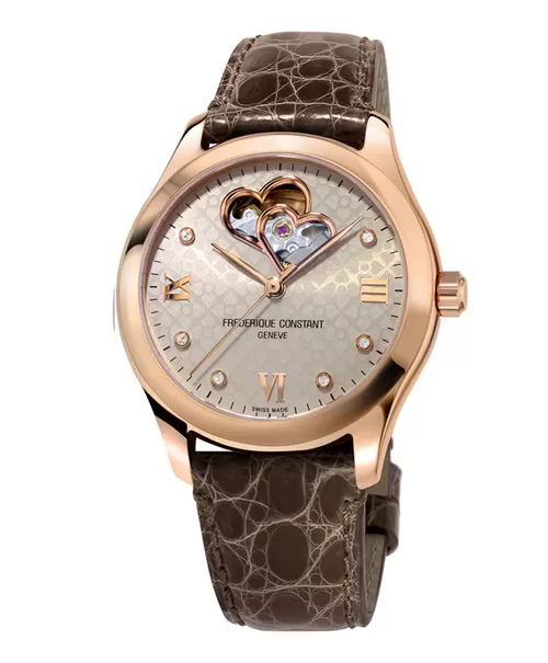 Frederique Constant Double Heart Beat FC-310LGDHB3B4
