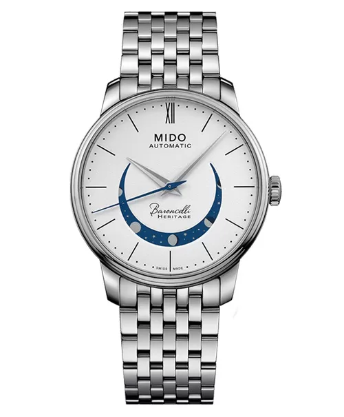 Mido Baroncelli Smiling Moon Gent M027.407.11.010.01 (M0274071101001)