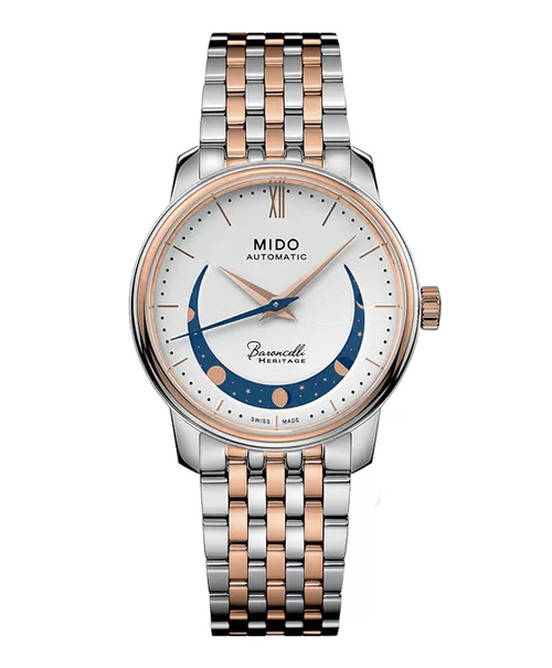 MIDO BARONCELLI SMILING MOON LADY M027.207.22.010.01 (M0272072201001)