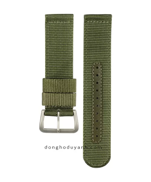Dây Dù Đồng Hồ Seiko 5 Quân Đội Xanh Lá 4A212JL (Size Mặt 42mm)