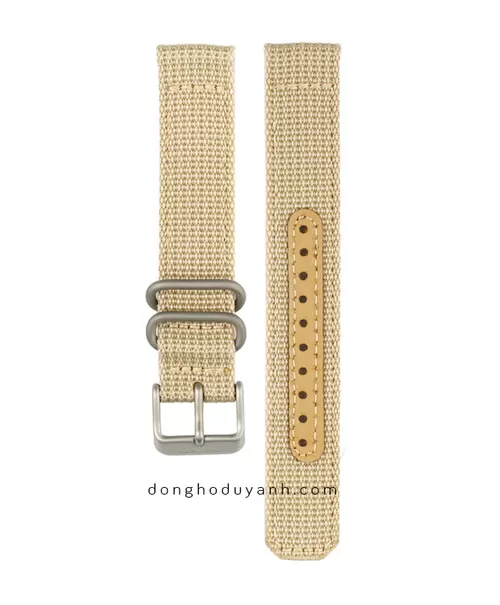 Dây Dù Đồng Hồ Seiko 5 Quân Đội Trắng 4K10JZ (Size Mặt 37mm)