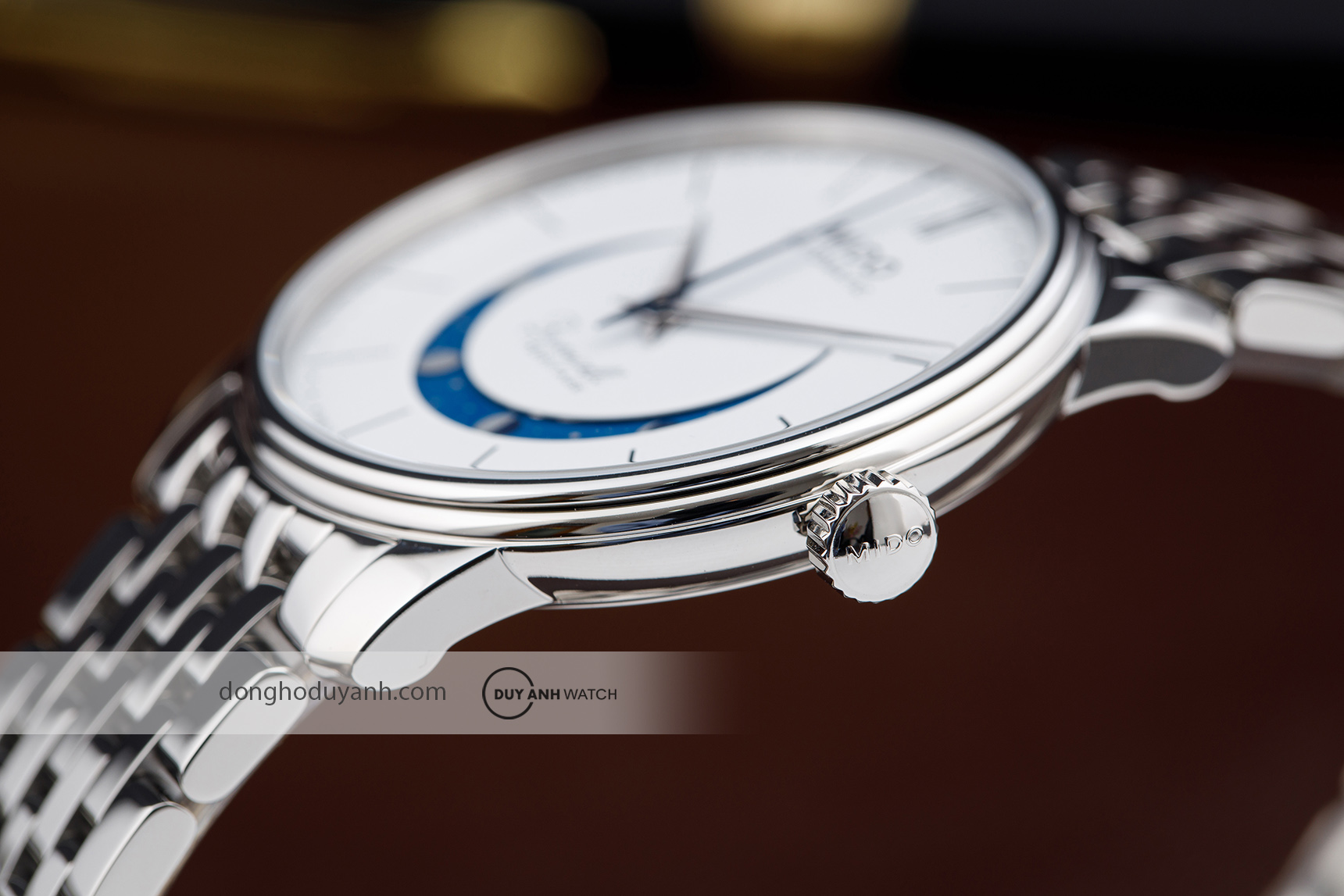 Mido Baroncelli Smiling Moon Gent M027.407.11.010.01 (M0274071101001)2