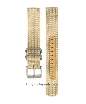 Dây Dù Đồng Hồ Seiko 5 Quân Đội Trắng 4K10JZ (Size Mặt 37mm)