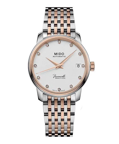 Đồng Hồ Nữ Mido Baroncelli Heritage Lady M027.207.22.016.00 (M0272072201600)
