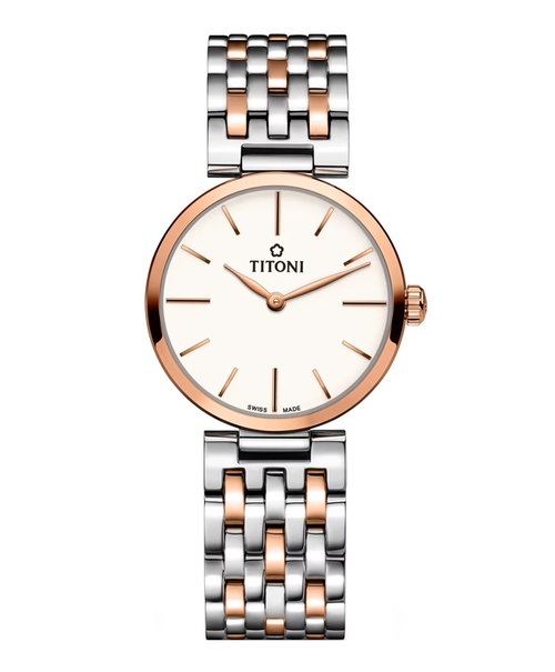Đồng hồ nữ Titoni Slenderline TQ42718 SRG-606