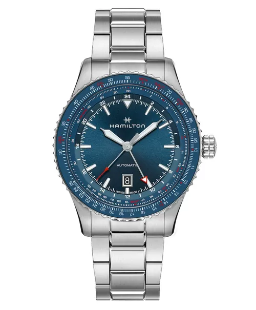 Đồng hồ nam Hamilton Khaki Aviation Converter GMT H76715140 (H76.715.140)