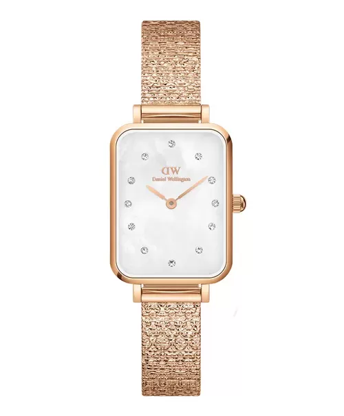 Đồng hồ nữ Daniel Wellington Quadro Lumine Pressed Piano DW00100578