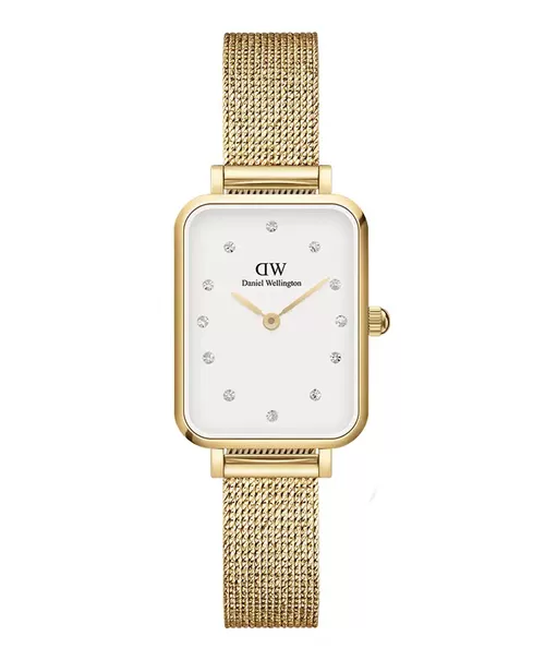 Đồng hồ nữ Daniel Wellington Quadro Lumine Pressed Evergold DW00100599