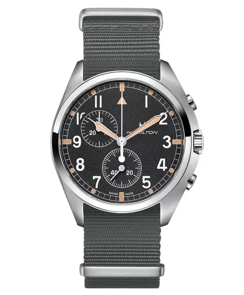 Đồng hồ nam Hamilton Khaki Aviation Pilot Pioneer Chrono H76522931