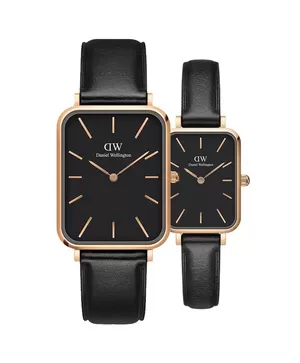 Đồng hồ đôi Daniel Wellington Quadro DW00100449 và DW00100435