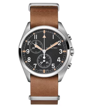 Đồng hồ nam Hamilton Khaki Aviation Pilot Pioneer Chrono H76522531