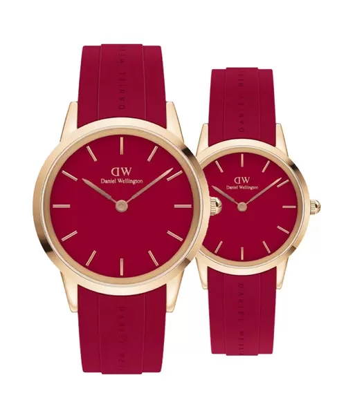 Đồng hồ đôi Daniel Wellington Iconic Motion DW00100502 và DW00100503