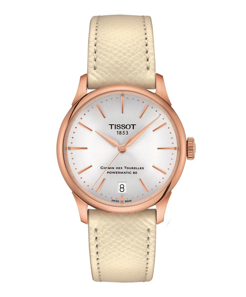 Đồng hồ nữ Tissot Chemin des Tourelles Powermatic 80 T139.207.36.031.00