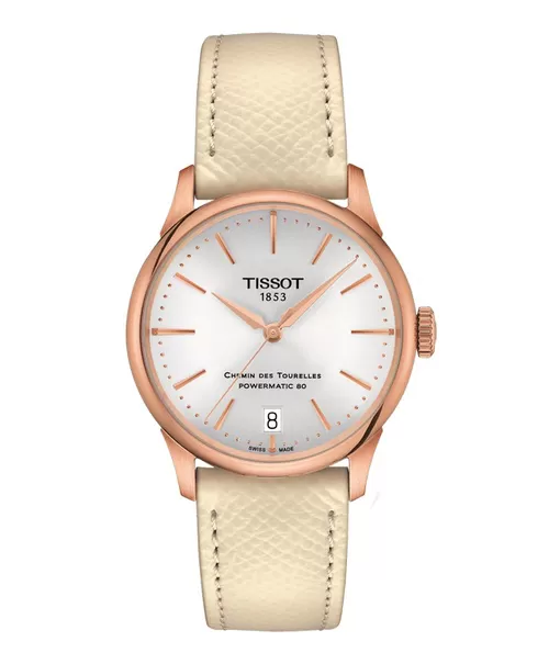 Đồng hồ nữ Tissot Chemin des Tourelles Powermatic 80 T139.207.36.031.00 (T1392073603100)