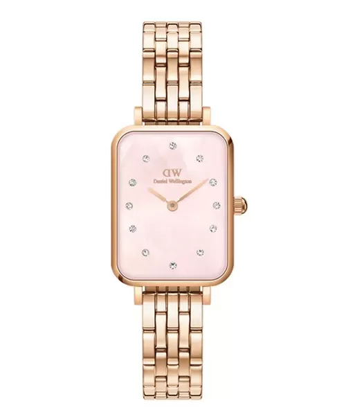 Đồng hồ nữ Daniel Wellington Quadro Lumine 5-Link Melrose DW00100621