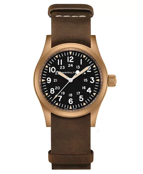 Đồng Hồ Nam Hamilton Khaki Field Mechanical Bronze H69459530 (H69.459.530)
