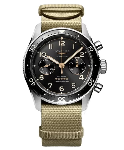Đồng hồ nam Longines Spirit Flyback L3.821.4.53.9 (L38214539)