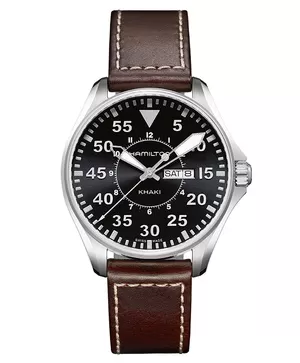 Hamilton Khaki Aviation Pilot Day Date H64611535