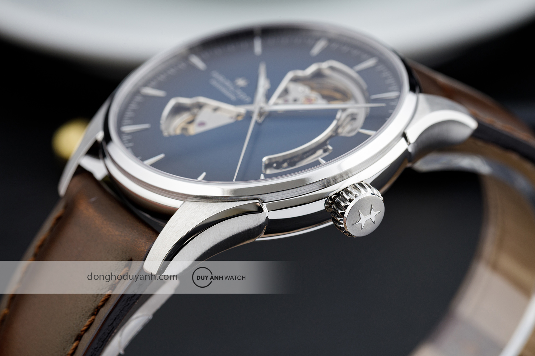Đồng hồ nam Hamilton Jazzmaster Open Heart Index 40mm H32675540 (H32.675.540)0