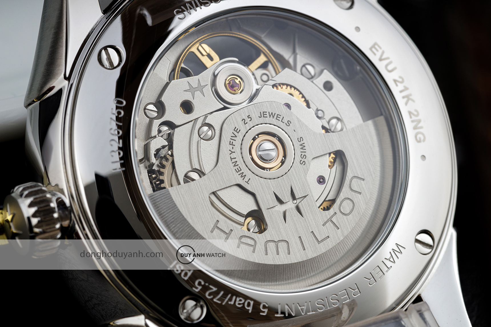 Đồng hồ nam Hamilton Jazzmaster Open Heart Index 40mm H32675540 (H32.675.540)2