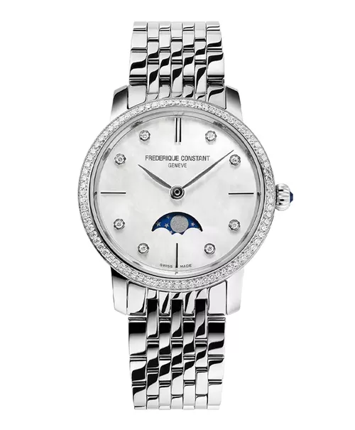 Đồng hồ Frederique Constant Slimline Moonphase FC-206MPWD1SD6B