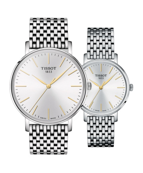 Đồng hồ đôi Tissot T143.410.11.011.01 và T143.210.11.011.01
