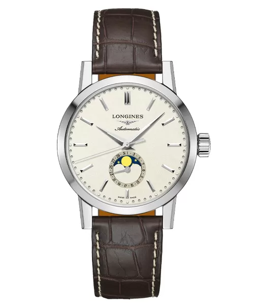 Đồng hồ nam Longines 1832 Moon Phase L4.826.4.92.2 (L48264922)