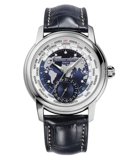 Frederique Constant Classic Worldtimer Manufacture FC-718NWWM4H6