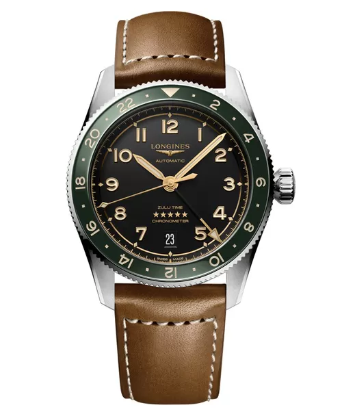 Đồng hồ nam Longines Spirit Zulu Time L3.802.4.63.2 (L38024632)