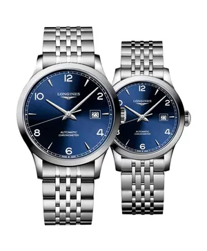 Đồng hồ đôi Longines Record L2.821.4.96.6 và L2.321.4.96.6
