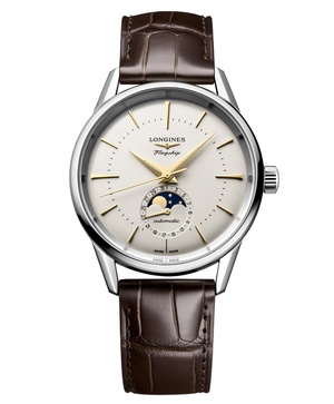Đồng hồ nam Longines Flagship Heritage Moonphase L4.815.4.78.2 (L48154782)