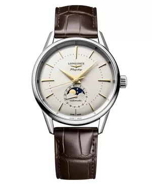 Đồng hồ nam Longines Flagship Heritage Moonphase L4.815.4.78.2 (L48154782)