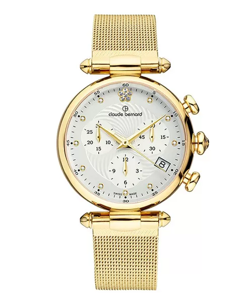 Đồng hồ nữ Claude Bernard Dress Code Chronograph 10216.37J.APD2