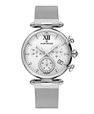 Đồng hồ nữ Claude Bernard Dress Code Chronograph 10216.3.APN1