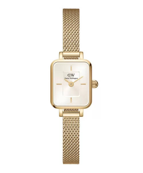 Đồng hồ nữ Daniel Wellington Quadro Mini Evergold Champagne DW00100656