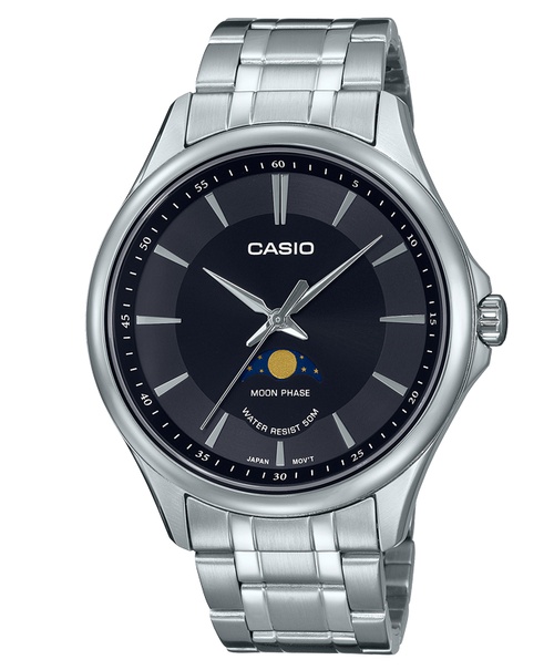 Đồng hồ nam Casio Moonphase MTP-M100D-1AVDF