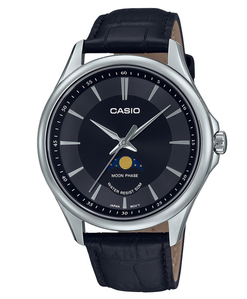 Đồng hồ nam Casio Moonphase MTP-M100L-1AVDF