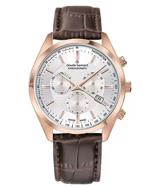 Đồng hồ nam Claude Bernard Classic Chronograph 10246.37R.AIR