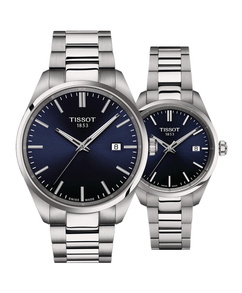Đồng hồ đôi Tissot PR 100 T150.410.11.041.00 và T150.210.11.041.00