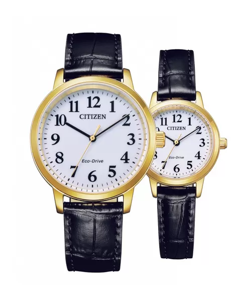 Đồng hồ đôi Citizen BJ6543-10A và EM0932-10A