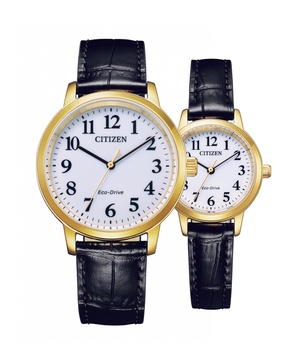 Đồng hồ đôi Citizen BJ6543-10A và EM0932-10A