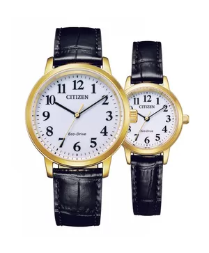 Đồng hồ đôi Citizen BJ6543-10A và EM0932-10A