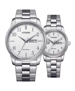 Đồng hồ đôi Citizen BM8550-81A và EW3260-84A