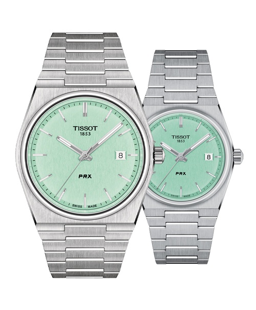 Đồng hồ đôi Tissot PRX T137.410.11.091.01 và T137.210.11.091.00