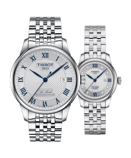 Đồng hồ đôi Tissot Le Locle 20th Anniversary T006.407.11.033.03 và T006.207.11.036.01