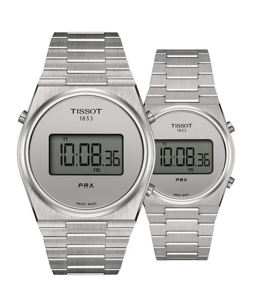 Đồng hồ đôi Tissot PRX Digital T137.463.11.030.00 và T137.263.11.030.00